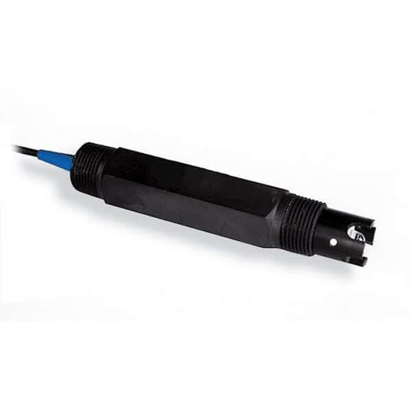 Hach PC1R1N Combination pH electrode, 15-ft cable, round glass bulb