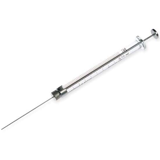 Hamilton Gastight® Syringe, Small Hub Removable Needle, Blunt Tip, 100 µL, 22s G