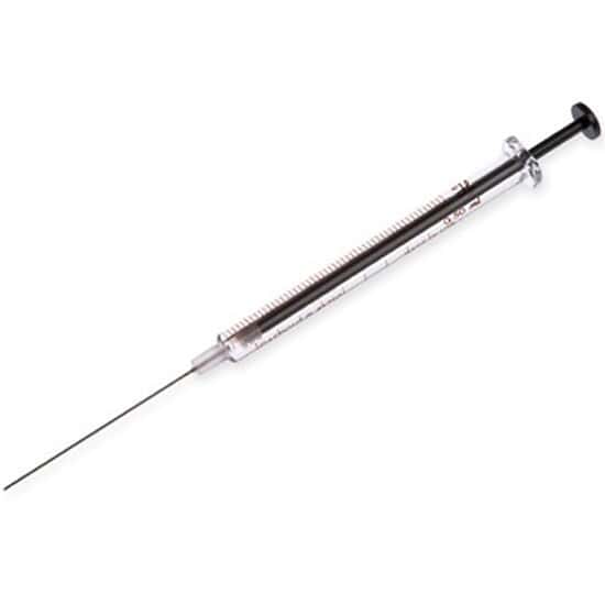 Hamilton Gastight® Syringe with Cemented Needle, Conical Tip, 500 µL, 22 G