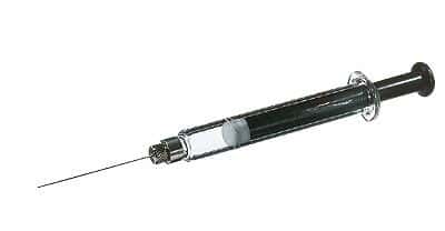 Hamilton Gastight® Syringe, Large Hub Removable Needle, Beveled Tip, 10 mL, 22 G