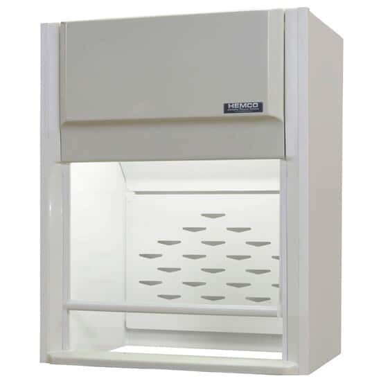 HEMCO UniFlow CE AireStream Fume Hood w/ Explosion Proof Light & Built-In Blower, 48