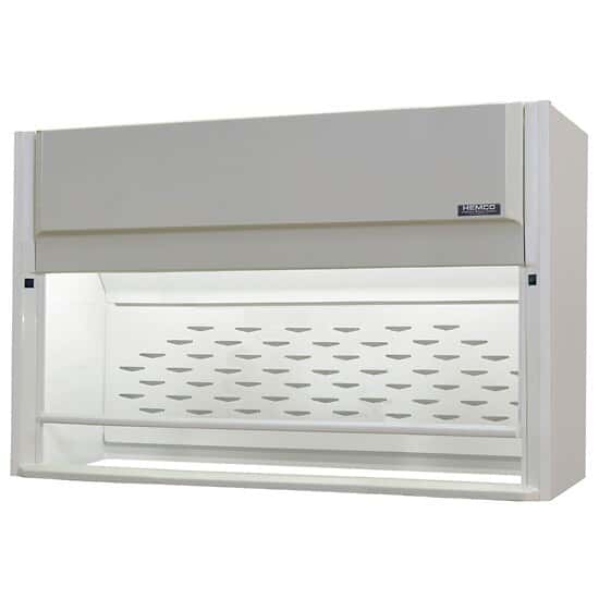 HEMCO UniFlow CE AireStream Fume Hood w/ Vapor Proof Light & Built-In Blower,  72