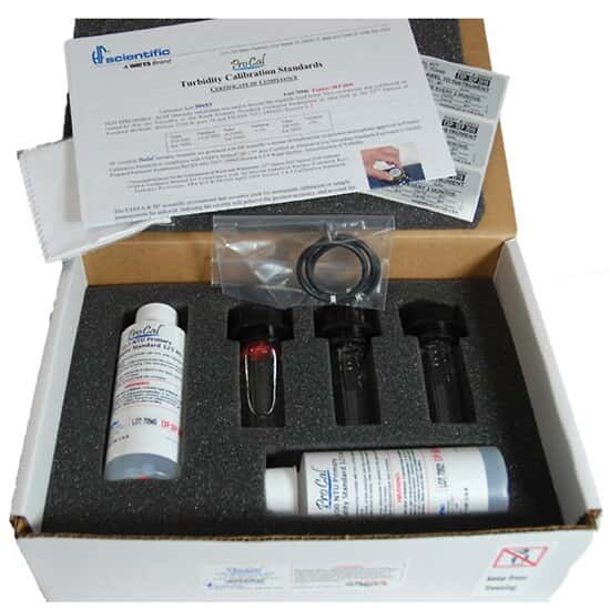 HF Scientific MTOL+ Calibration Kit for MicroTOL and MTOL+ Turbidimeters, 0.02, 1.0 and 10 NTU