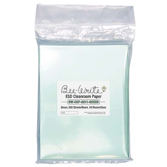 High-Tech Conversions Bee-Write™ EDS Cleanroon Paper, 22 Weight, 8.5