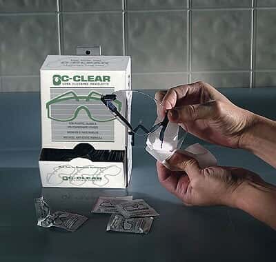 Hilco 70 Oc-Clear Lens Cleaner Towelettes; 100/Pk