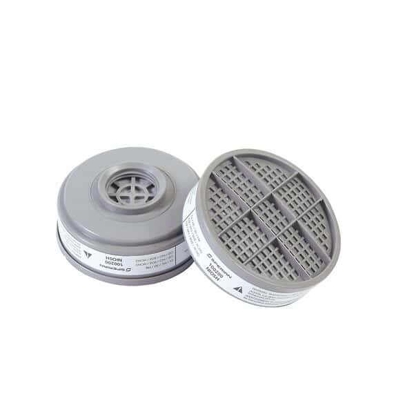 Honeywell 105110 Respirator Cartridges, Organic Vapor, with P100 filter