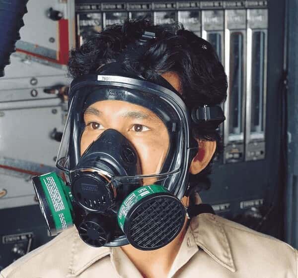 Honeywell 54001 North Full-Face Respirator, Thermoplastic elastomer