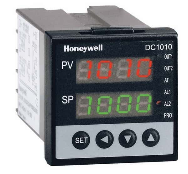 Honeywell DC1014CT-101-000-E Temperature Controller, TC, 1/16-DIN, Relay Output, 1 alarm