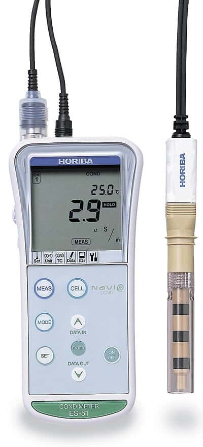 Horiba 384591 Glass conductivity dip cell, K=1.0 to 100ºC
