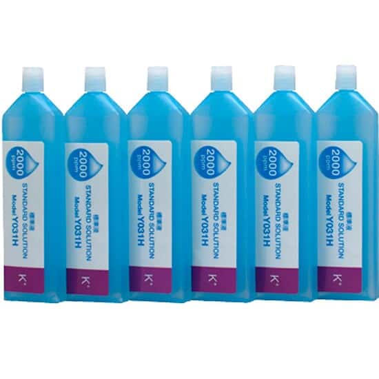 Horiba 3200457719 Ion Standard Solution, Potassium, 2000ppm, 6 x 14 mL
