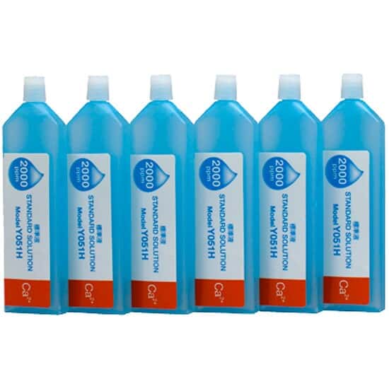 Horiba 3200457727 Ion Standard Solution, Calcium, 2000ppm, 6 x 14 mL