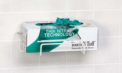 Horizon 4007 Wire Glove Dispenser, PVC-coated steel, single box
