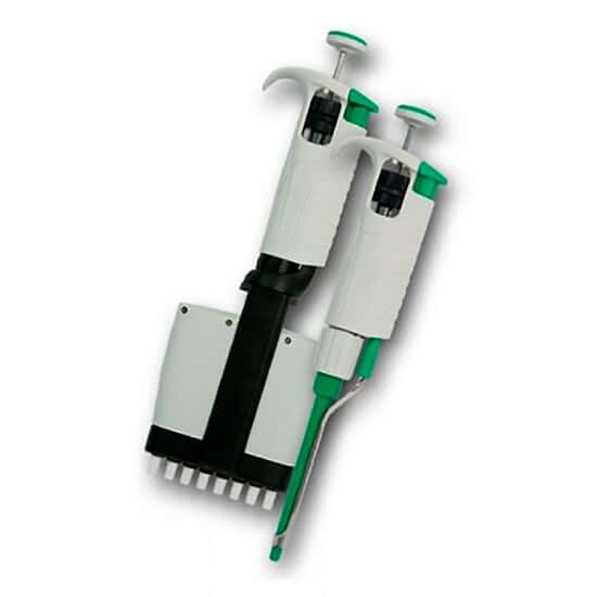 HTL Labmate Pro LMP12-10 Multichannel Pipettor, Red, 12-Channel; 0.5 to 10 µL