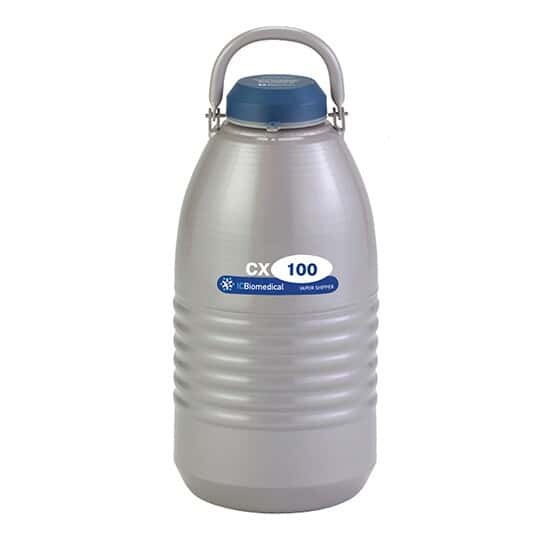 IC Biomedical CX100B-11M Cryogenic Shippers, 3.7 L, 30 day static hold time