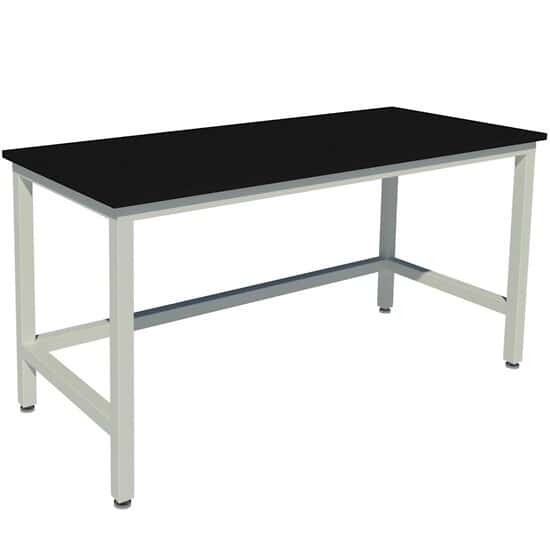 ICI Quick Ship Heavy Duty Steel Table, Fixed Height, Leveling Glides