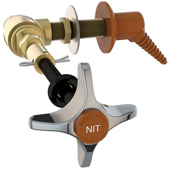 ICI Quick Ship Fittings for Fume Hood, Nitrogen, Brown