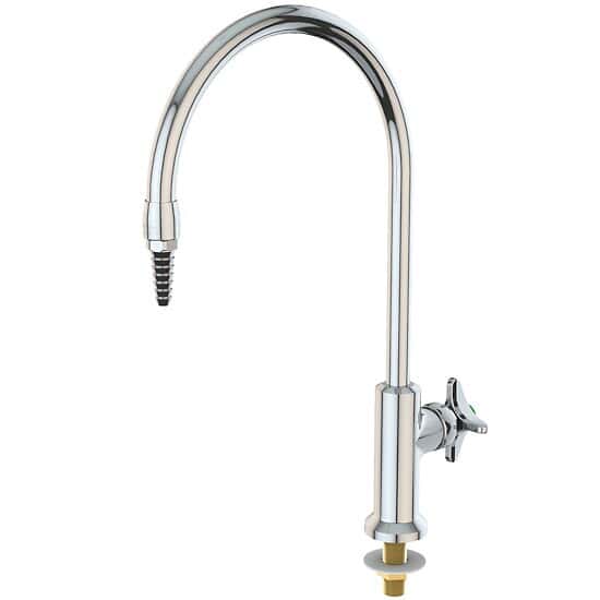 ICI Quick Ship Cold Water Faucet, Four-arm Handle, without Vacuum Breaker