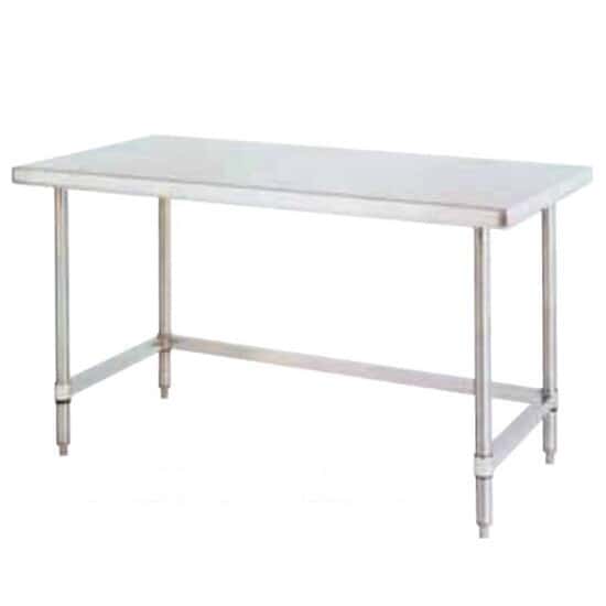 ICI Quick Ship Stainless Steel Worktable with 3-Sided Frame, 44