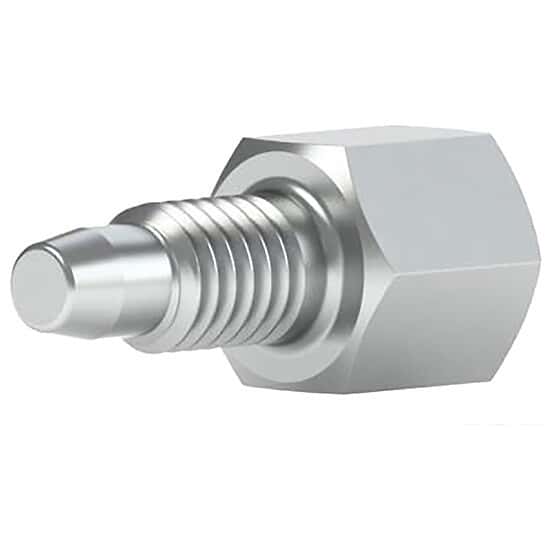 Idex Port Plug, PEEK, Black, 5/16