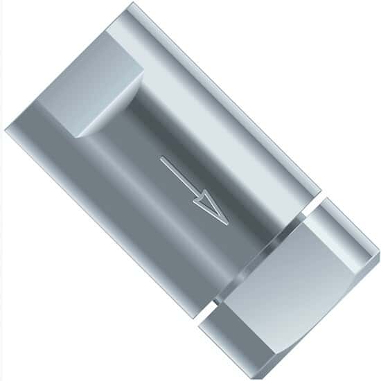 Idex Inline Solvent Filter, Female End, 2 µm, 1/16" OD; 1/EA from Cole