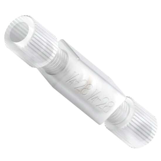 Idex Inline Solvent Filter, UHMWPE, 2 µm, 1/16" OD, 1/428 Flat Bottom