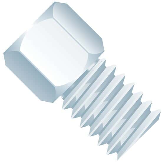 Idex 316 Stainless Steel Nut, 1/8
