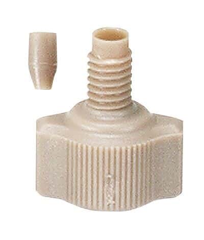 Idex Fingertight Two-Piece, Double-Wing, Natural PEEK, 1/16