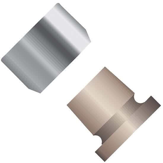 Idex Super Flangeless™ Ferrule, Natural PEEK/SS Ring, 1/16