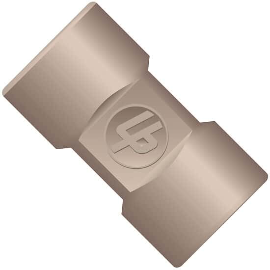 Idex Threaded Adapter, PEEK, 0.080