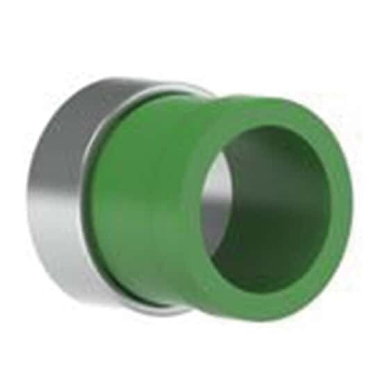 Idex Super Flangeless™ Ferrule, Green ETFE/316 SS, 3/16