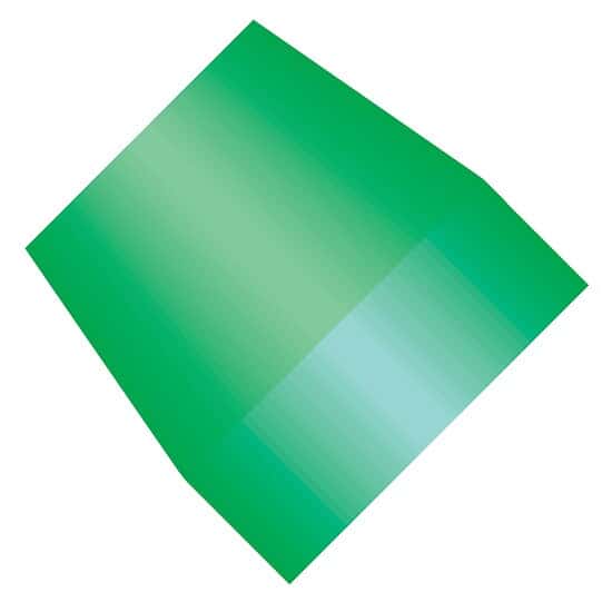 Idex Flangeless Ferrule, Green ETFE, 1.8 mm OD Tubing, 1/4-28 or M6 Flat-Bottom; 1/EA