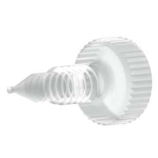 Idex MicroTight Guage Plug, Acetal, 6-32 Coned; 1/EA