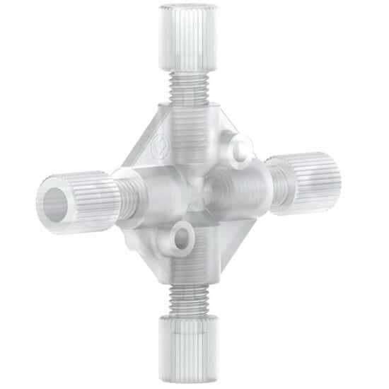 Idex Low-Pressure Cross Body, Natural ETFE, 0.050