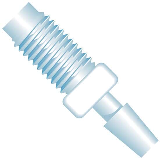 Idex Adapter Fitting, Natural ETFE, 0.080
