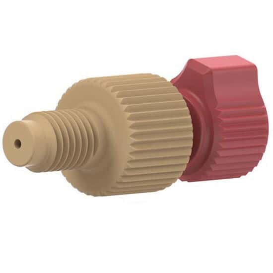Idex Threaded Adapter with Fitting, PEEK, 0.040