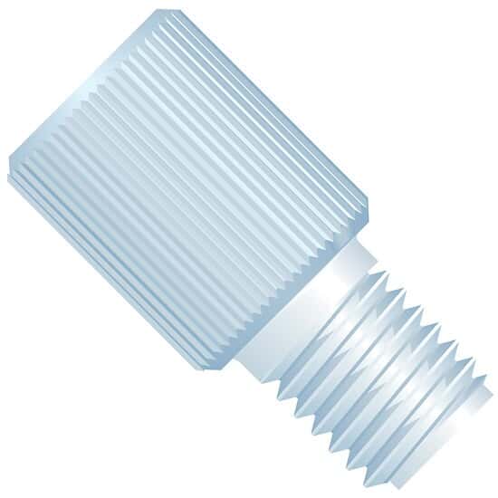 Idex Threaded Adapter, PTFE, 0.040
