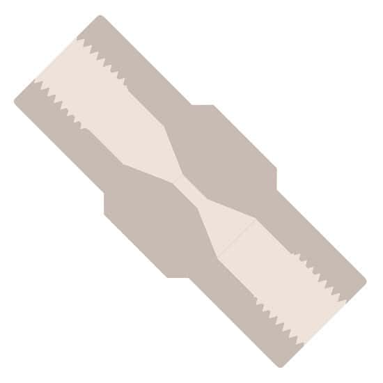 Idex High-Pressure MicroTight Union Body, True ZDV for MicroTight Sleeves, PEEK, 6-32 Coned; 1/EA
