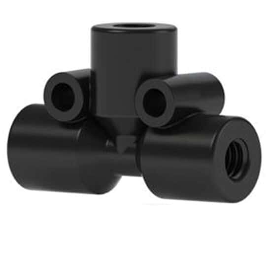 Idex High-Pressure Tee Body, PEEK, 0.020