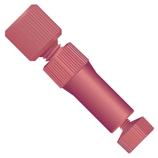 Idex MicroTight Adapter Assy, True ZDV, Red PEEK, 1/16 to 1/32