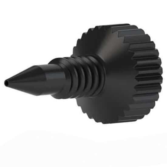 Idex VHP MicroTight® One-Piece Fitting, PK, 360 µm OD Tubing, 6-32 Coned; 1/EA