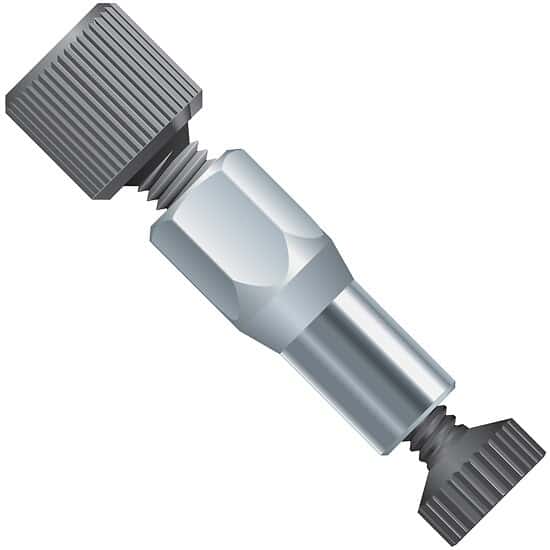 Idex Ultra High-Pressure MicroAdapter Assy, SS, 1/16