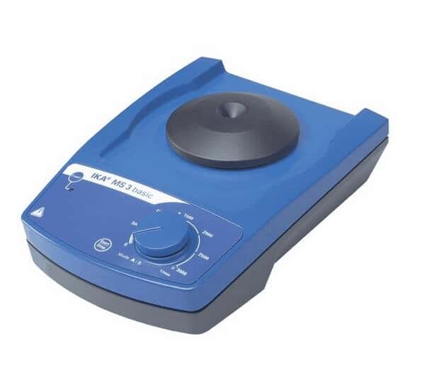 IKA 3617000 MS 3 Basic Orbital Shaker, 0 to 3000 rpm, 100 to 240 VAC