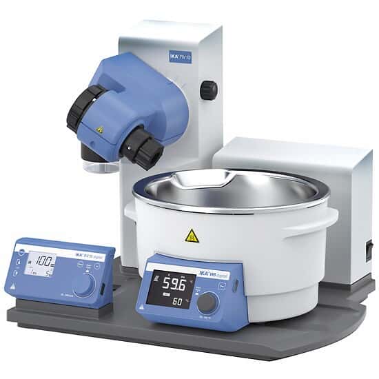 IKA RV 10 digital FLEX Rotary Evaporator without Glassware and with Digital Speed/Temperature/Lift Control; 100 to 240 VAC