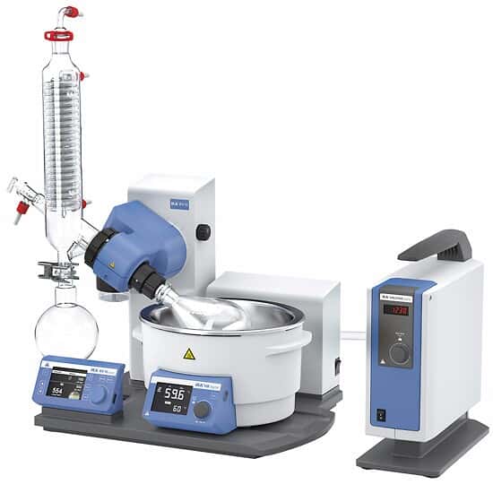 IKA RV 10 auto pro V Automatic Rotary Evaporator with Vacstar and Uncoated Glassware; 100 to 240 VAC