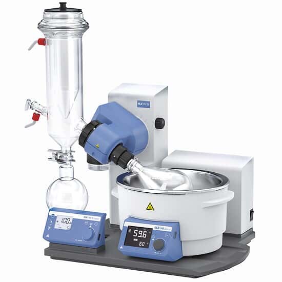 IKA RV 10 digital Rotary Evaporator with Dry Ice Condenser, Coated Glassware and Digital Speed