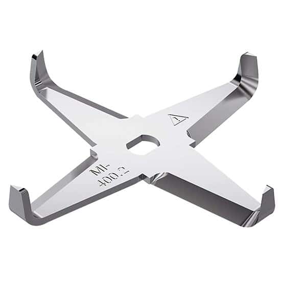 IKA 0020023171 Star Shaped Beater, Stainless Steel, 400 mL