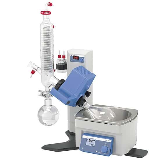 IKA RV 8 V Rotary Evaporator with Uncoated Glassware from ColeParmer