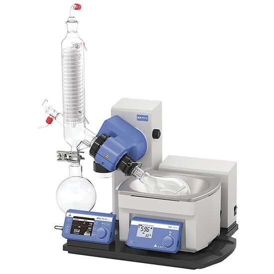 IKA RV 10 Auto V Rotary Evaporator With Vertical Uncoated Glassware