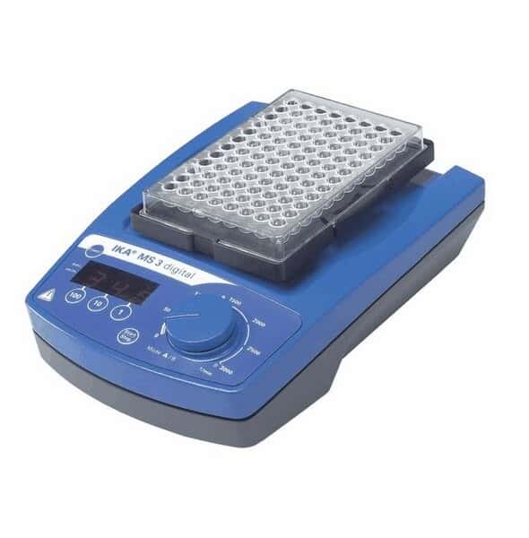 IKA 3319000 MS 3 Digital Orbital Shaker, 0 to 3000 rpm, 100 to 240 VAC