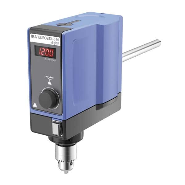 IKA Eurostar 60 Digital Constant-Speed Mixer, 30 to 2000 rpm, 115 VAC